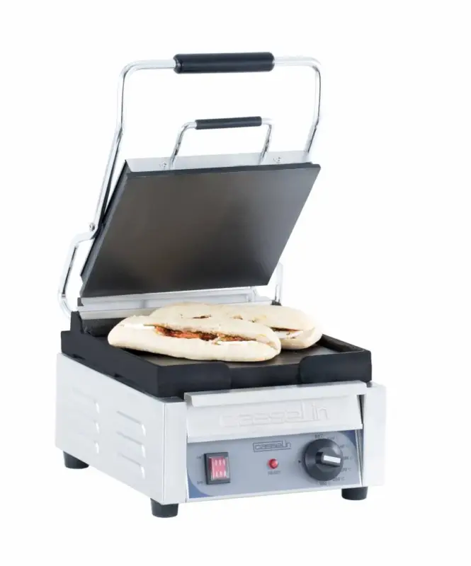 Casselin Professionele Contact grill | gladde plaat Alleen Vandaag