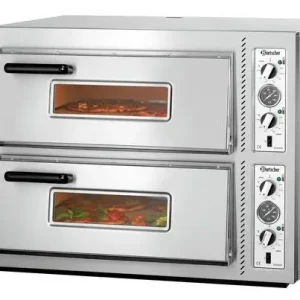 Weekendaanbieding Bartscher Professionele Dubbel Pizzaoven 10000 Watt | 8 Pizza's