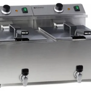 Hendi Professionele Elektrische Friteuse | 2x8 Liter Express Levering