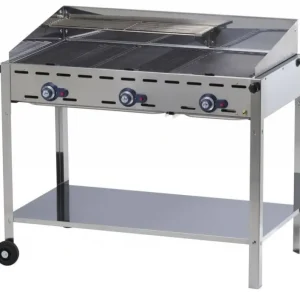Direct Beschikbaar Hendi Professionele Gas barbecue | 3 branders