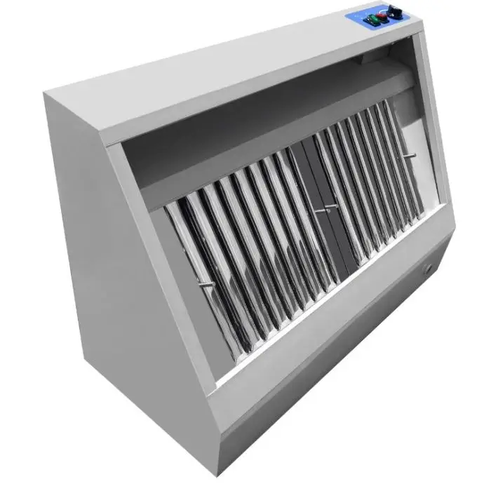 Combisteel Professionele RVS Wandkap 1000 mm – 900 Diep, 2 Filters, Inclusief Motor & LED Fabrieksprijs