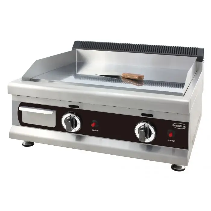 Alleen Vandaag Combisteel Propaangas Bakplaat rvs 650 x 575 x 365mm