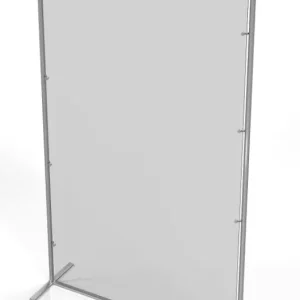 Combisteel Protectiescherm | Vrijstaand | 120x40x(h)200 cm Koopje
