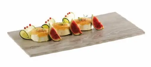 APS Rechthoekig Serveerblad Melamine | Houten Uitstraling Gecertificeerd