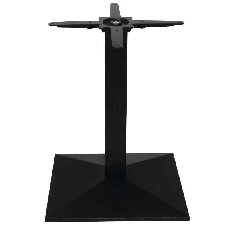 Bolero Rechthoekige gietijzeren tafelpoten - 73 cm hoog Rechtstreeks Van De Fabrikant