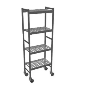 Fermostock Rekwagen 6611 - 660x360x1792 mm. (bxdxh) - 4 etages Weekendaanbieding