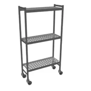 Fermostock Rekwagen 6611 - 900x360x1792 mm. (bxdxh) - 3 etages Dagaanbieding