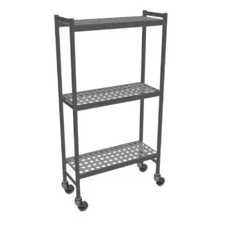 Fermostock Rekwagen 6611 - 900x360x1792 mm. (bxdxh) - 3 etages Dagaanbieding