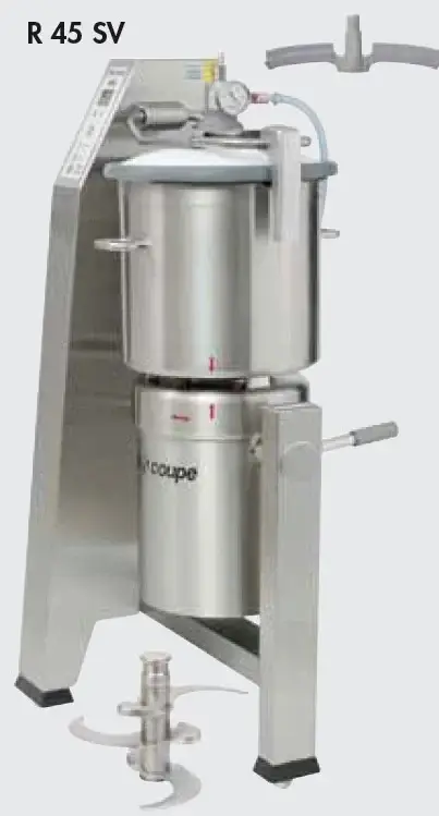 Robot Coupe Verticale cutter R45 SV 400V 45 liter vacuümfunctie Lage Prijs