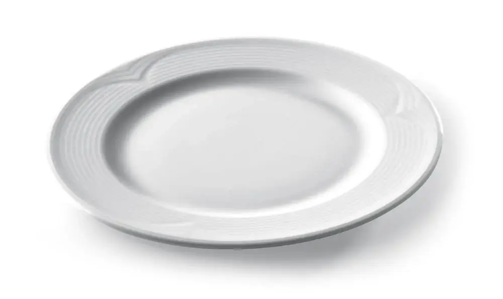 Hendi Ronde Platte Porselein Bord | 32 cm (6 stuks) Op = Op