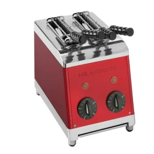 Populair Milan Toast Rood Tosti Apparaat | 2 sneden