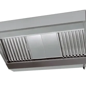 Koop Online Combisteel RVS Afzuiginstallatie met Afzuigmotor | 120x110x45cm
