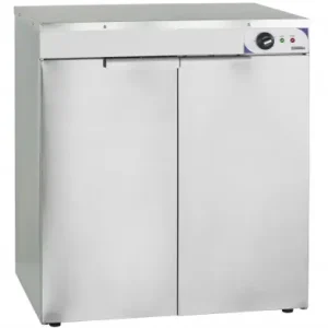 Weekendaanbieding Casselin RVS dubbelwandige bordenwarmer | 2 deurs | 120 borden