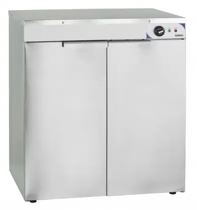 Weekendaanbieding Casselin RVS dubbelwandige bordenwarmer | 2 deurs | 120 borden