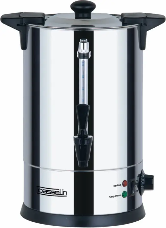 Express Levering Casselin RVS Heetwaterdispenser met Kraan6.8 Liter