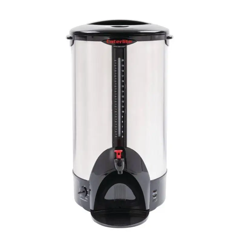 Caterlite RVS Heetwaterdispenser met kraan 8 Liter Dagaanbieding