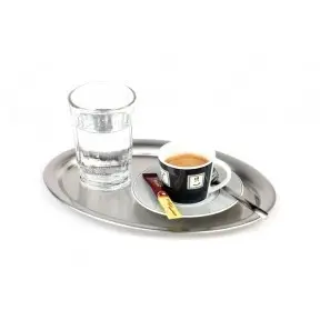 APS RVS Koffie Schaal | mat Gepolijst Meest Verkocht