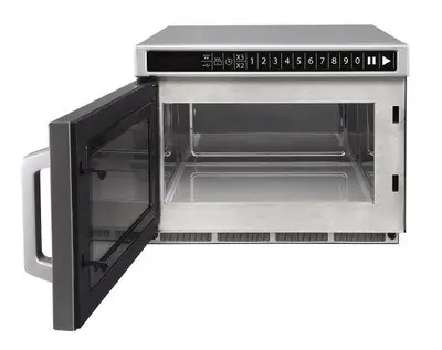 Hendi RVS Magnetron Programmeerbaar | Met USB 1800 Watt Populair