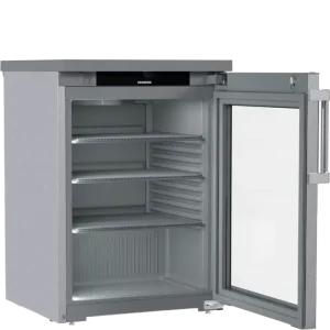 Liebherr RVS Onderbouw Koelkast met Glazen Deur | 127 Liter | -2°C tot +15°C | 60x64,8x85,2 cm Koop Online