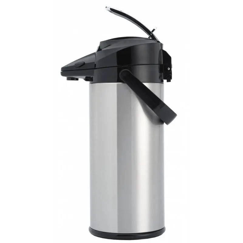 Animo Pompthermoskan | 2,1 liter | RVS (binnenfles glas) Uitverkoop