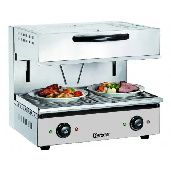 Bartscher RVS Salamander | 2 Verwarmingszones Flitsaanbieding