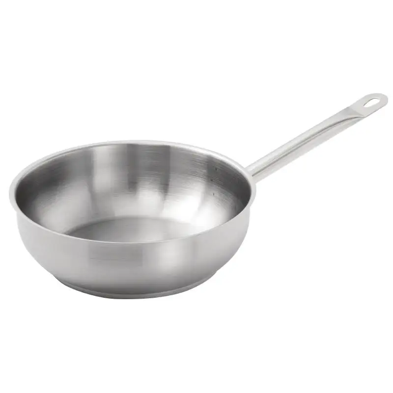 Vogue RVS Sauteuse Conisch | Ø24 cm Beperkte Voorraad