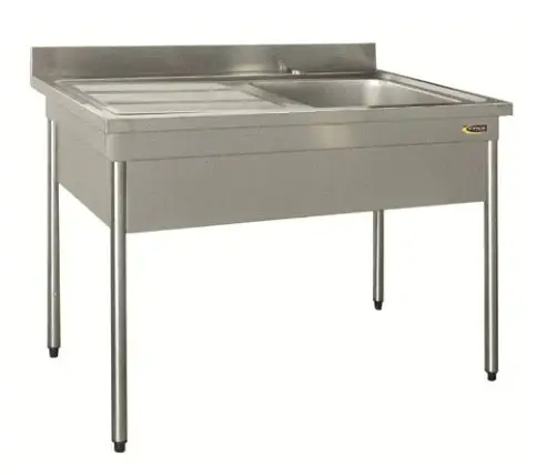 HorecaTraders RVS Spoelbak | AISI 304L RVS | 2 formaten Beperkt Aanbod