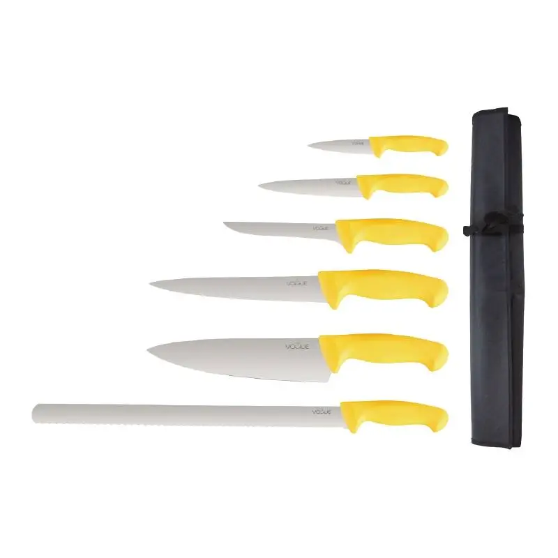 Vogue 6-delige Soft Grip Pro messenset Bestel Nu