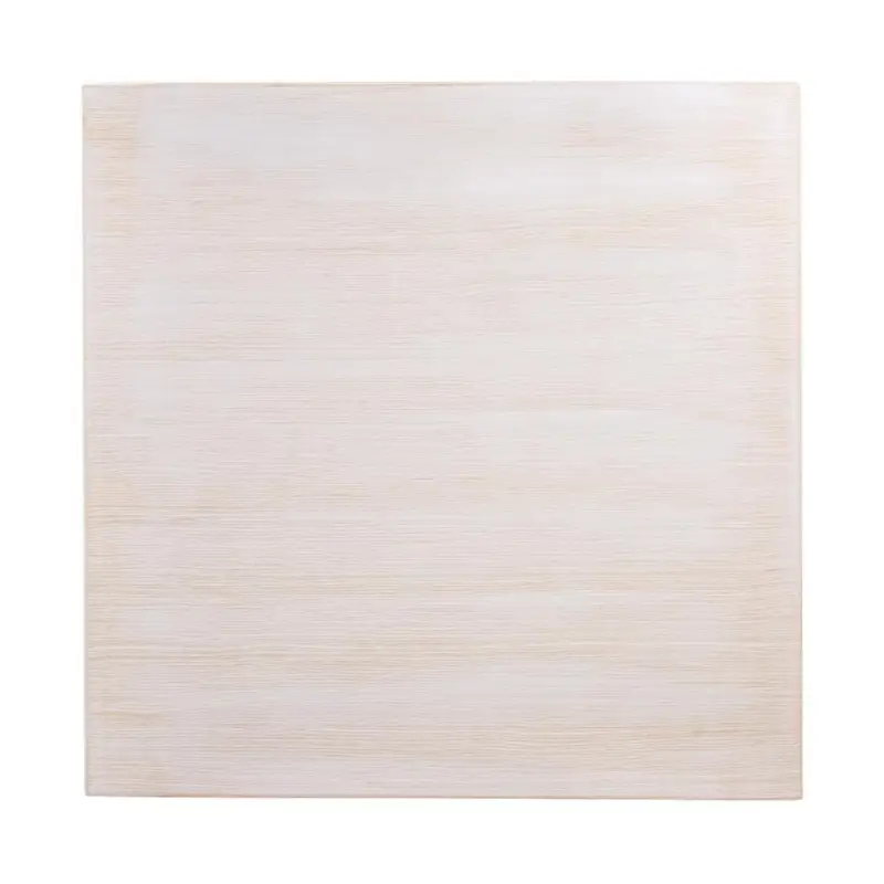 Bolero Tafelblad | Voorgeboord | Vierkant | Vintage | Wit | 700mm Favoriet