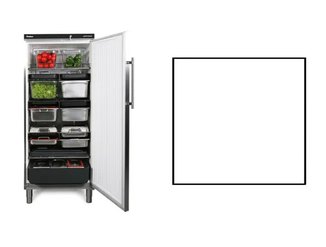Laatste Versie Rieber Voorraadskoelkast | Wit | 583 Liter | 75x75x193 cm