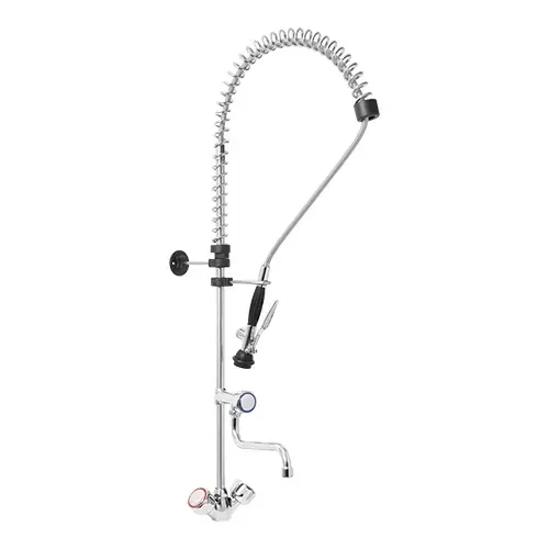 Op = Op Multinox Voorspoel-douche m/kraan | RVS | Wateraansluiting 1/2 | 111 x 100 cm