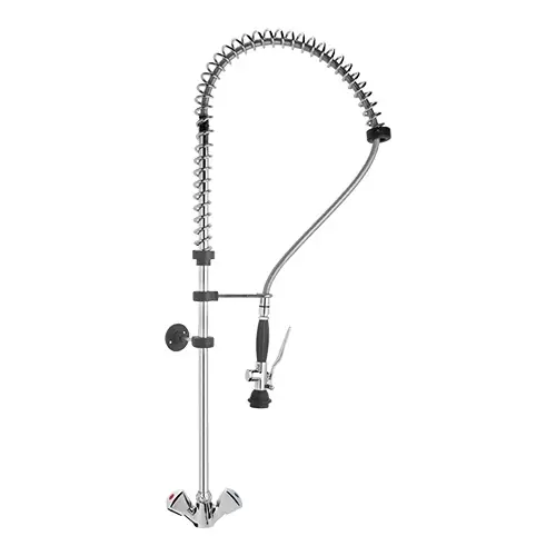 Premium Multinox Voorspoel-douche | RVS | 100 x 111 cm | Wateraansluiting 1/2