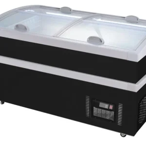 Combisteel Vrieskist Met Glazendeur | 2 Deuren | 1513X963X780 MM Direct Verzonden