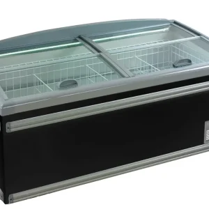 Merkproduct Combisteel Vrieskist Met Glazendeur | 630Liter | Opstaande rand
