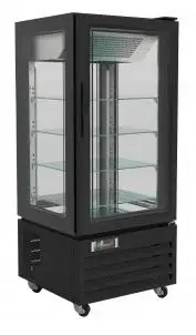 Shop Nu Combisteel Vriesvitrine | 150 cm | Zwart | -18°C/-22°C