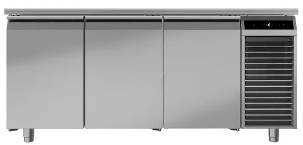 Express Levering Liebherr Vrieswerkbank | 3 deuren | Chroomnikkelstaal | 1780 x 700 x 850mm