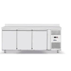 Actieprijs Hendi Vrieswerkbank RVS | 3 Deurs | Met Spatrand | 1795x700x(H)850mm
