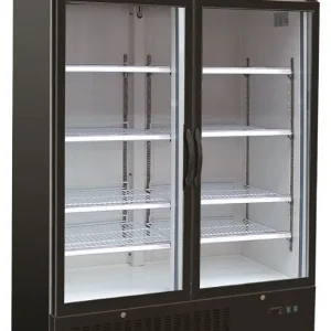 Laatste Kans Combisteel Vriezer 2 glazen deuren | 1079L | LED