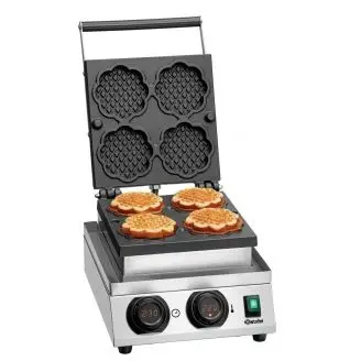 Premium Bartscher Wafelijzer torti | Aluminium | 50°C tot 300°C | 425x300x265 mm