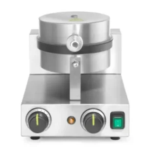 Hendi Wafelmaker rond | RVS | Ø190 mm | 250x380x590 mm Shop Nu