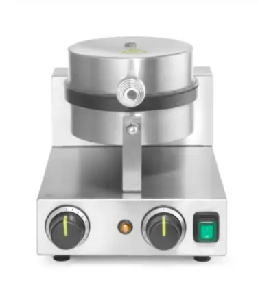 Hendi Wafelmaker rond | RVS | Ø190 mm | 250x380x590 mm Shop Nu