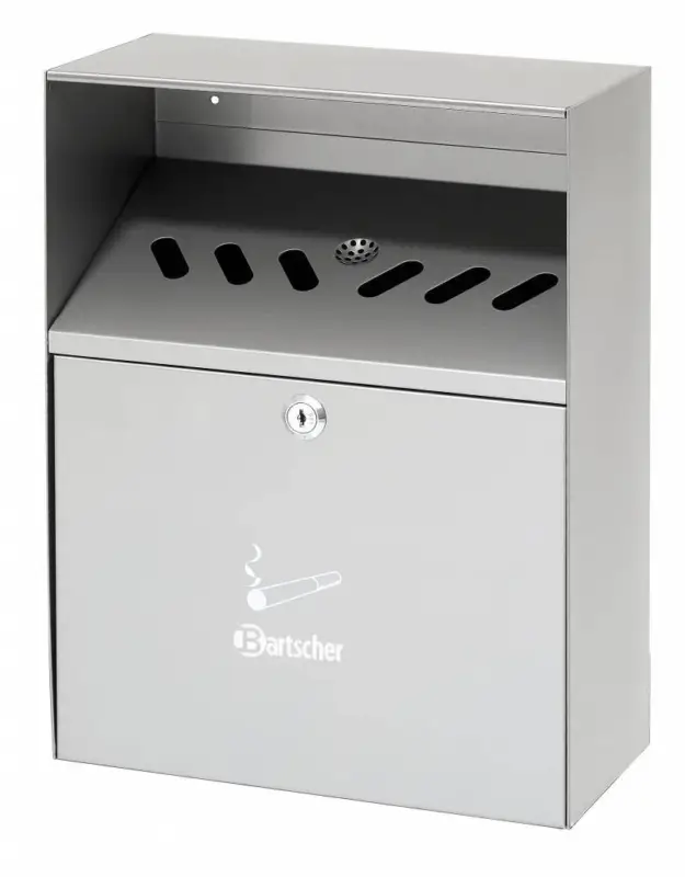Nieuw Bartscher Wandasbak zilver staal