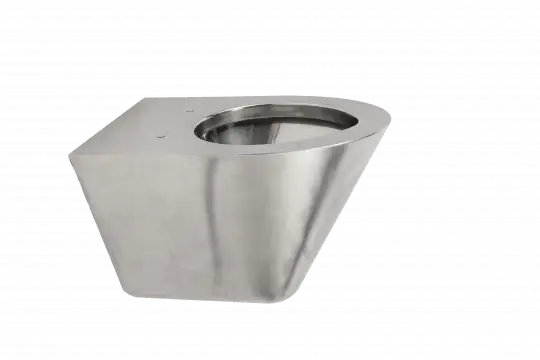 HorecaTraders Wandhangend Toilet | RVS | 2 Modellen Hete Deal