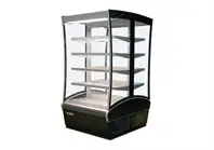 Nieuw HorecaTraders Wandkoeling Dubbel - TL verlichting - AGF, zuivel, impuls aankopen - 1017x1237xh2083 mm