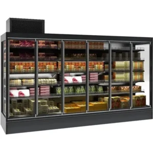 Combisteel Wandkoeling zwart | 5 etages | Geforceerd | 2500x975x2210/2600(h)mm Bestel Nu