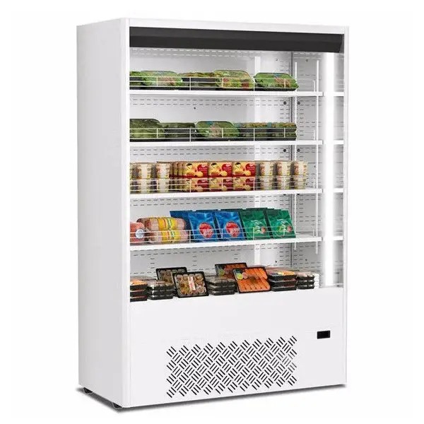 HorecaTraders Wandkoeling | Wit | 0°C / +4°C | Geventileerd | 5 Schappen Dagaanbieding