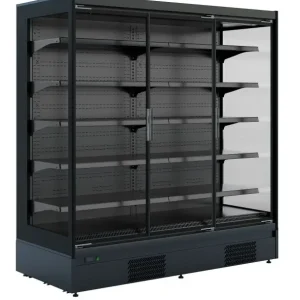 Combisteel Wandkoeling zwart | 131x88x(h)204 cm Alleen Vandaag