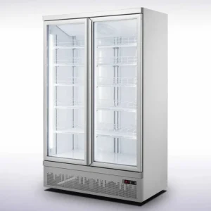 Bestseller Combisteel Wandkoelkast | 2 Glasdeuren | 1000L