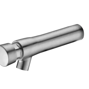 Voordeelprijs HorecaTraders Wandkraan | Zelfsluitend | RVS | Ø30 x 150 mm