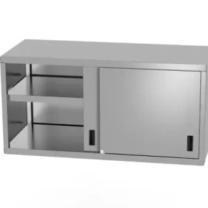 Laatste Versie Hendi Wandmontagekast | Schuifdeuren | RVS | 2 Formaten